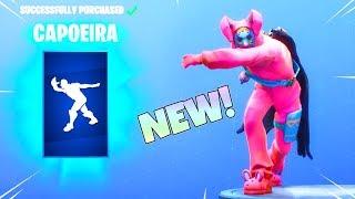 NEW CAPOEIRA DANCE EMOTE NEW Item shop Fortnite Battle Royale [upl. by Birkle]