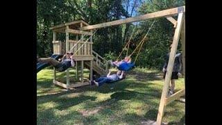 Easy DIY Swingset [upl. by Blankenship]