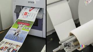 IPSi Print Lab  Epson C3500 Print Speed Demonstration [upl. by Boyer196]