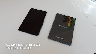 Samsung Galaxy Tab S6 Lite Book Cover  Review [upl. by Rehpotsirhcnhoj]