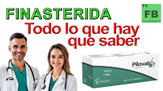 FINASTERIDA Para qué Sirve Cómo se toma y todo lo que hay que saber ¡Medicamento Seguro👨‍🔬💊 [upl. by Eniad]