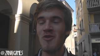 Pewdiepie Marzia REAL VOICE Original [upl. by Yarvis683]