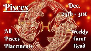 ♓️Pisces  Big Changes This Week  Weekly Tarot Forecast For All Pisces Placements [upl. by Ridgley60]