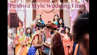 Bajirao Mastani Peshwa Wedding Video at Dhepe Wada  Pranit amp Mihira  Neo Weddingz [upl. by Mayhew582]