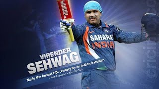 Virender Sehwag double century in ODI cricket crickethighlights sports [upl. by Middendorf]