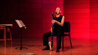 Bass Clarinet Blues Improvisation solo by Cornelius Boots live in Mississippi [upl. by Matt]