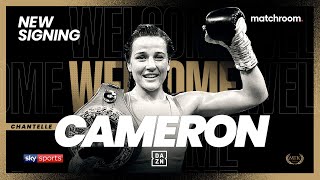 Chantelle Cameron joins Matchroom Boxing amp eyes World Title glory [upl. by Els679]