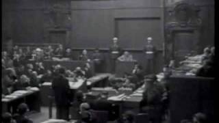 Nuremberg Day 84 Goering Part 1 translated captions [upl. by Sucramad222]