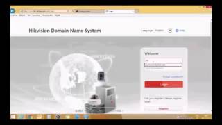 TUTORIAL Configuración DDNS para DVR HIKVISION [upl. by Layton]