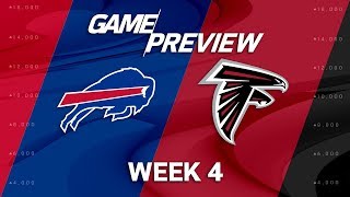 Buffalo Bills vs Atlanta Falcons  Week 4 Game Preview  NFL Playbook [upl. by Lletnahs]