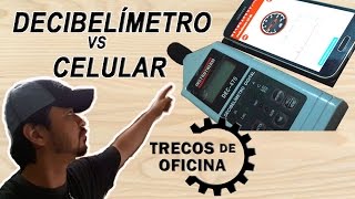 Decibelímetro vs celular  Comparação Correlação e Teste [upl. by Ahtis899]