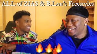 ALL of ZIAS amp BLous Freestyles Compilation 2 HOURS [upl. by Swanhilda]