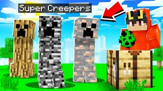 Minecraft but I added Custom Creepers [upl. by Meda731]