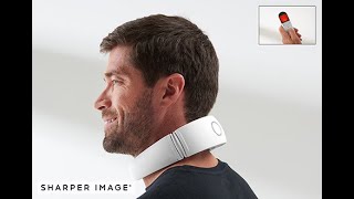 3In1 Heated Neck Therapy with Remote by Sharper Image [upl. by Nyletac]