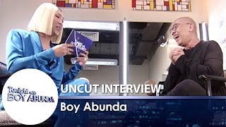 TWBA Uncut Interview Boy Abunda  Part 1 [upl. by Medina]