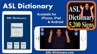 ASL Dictionary [upl. by Urbannal684]