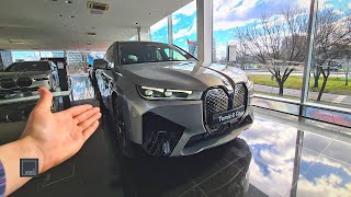 2023 BMW iX xDrive50 FULL REVIEW  Exterior Interior and Practicality [upl. by Wohlert889]