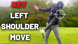 How The Left Shoulder Works In The Golf Swing [upl. by Lleda278]