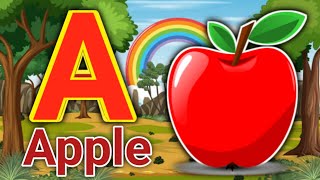 A for apple  अ से अनार  abcd  phonics song  a for apple b for ball c for cat  abcd song  abcde [upl. by Mendoza]