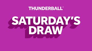 The National Lottery Thunderball draw results from Saturday 02 March 2024 [upl. by White]