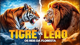 Tigre vs Leão Quem Venceria a Batalha Épica Entre Esses Gigantes [upl. by Yrocal351]