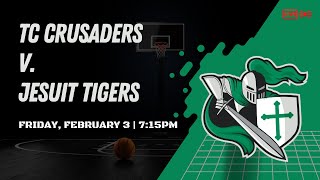 LIVE Tampa Catholic HS v Jesuit High School Basketball [upl. by Lemmor]