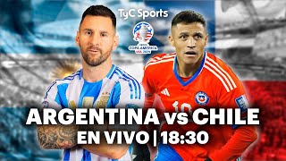 EN VIVO 🔴 ARGENTINA vs CHILE  Copa América  Fase de Grupos  Vivilo en TyC Sports [upl. by Eintruoc180]