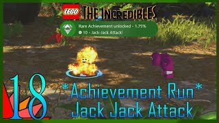 JACK JACK ATTACK ACHIEVEMENTS LEGO INCREDIBLES Ep 18  Flyinnn Hawaiiannn [upl. by Jadd]