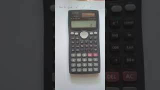 Using Scientific calculator to find the value of powers of e [upl. by Efren]