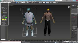 Making a SAMP Skin 3DS MAX [upl. by Smitt]