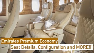 Emirates Premium Economy Class Unveiled on Emirates A380 [upl. by Nirrol]