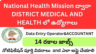 NHM New Recruitment 2023  National Health Mission Recruitment 2023  NHM Vacancy 2023  NHM JOBS [upl. by Al272]