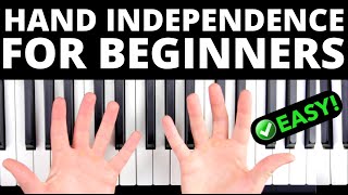 The SECRET to Hand Independence for beginners [upl. by Sabrina]