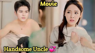 🔥Handsome uncle fall in love with her new chinese movie explained in hindiAsian Drama Zonecdrama [upl. by Kersten]