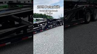 2019 Peterbilt paired with a 75’ Cottrell trailer Call us at 8009623870 trucksforsale salesman [upl. by Erialcyram]