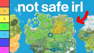 Ranking Every Fortnite Map By How Liveable They Are [upl. by Chaille]