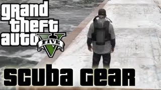 ★ GTA 5  How to Get Scuba Gear  Location [upl. by Thorley]