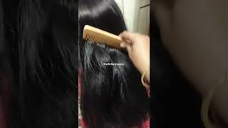 meera hair oil review meerahairpack meerashairoil softandsilkyhair pondicherry ytshort [upl. by Rednas]