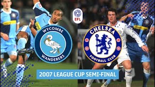 FULL MATCH  Wycombe v Chelsea League Cup SemiFinal classic [upl. by Hannis]