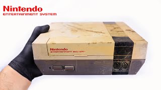 Nintendo NES Console Restoration and Repair  Retro Nintendo 1985 Retrobright  ASMR [upl. by Hyacinth]