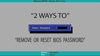 How to remove or reset bios password 100 working [upl. by Zaria636]