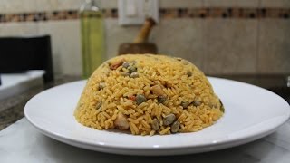 How to make Puerto Rican Arroz con Gandules [upl. by Hippel]