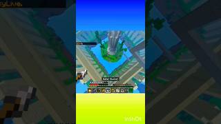 Epic MLG in Skywar gameplay trending shorts ytshorts youtubeshorts short minecraft viralvideo [upl. by Lyckman]