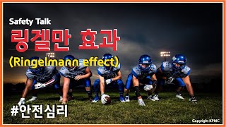 안전심리8 링겔만효과 Ringelmann effect [upl. by Noreg]