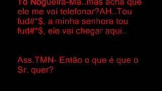 Chamada a assistente da TMN de partir a rir [upl. by Haiasi]