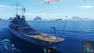 World of Warships 2020  Gameplay PC HD 1080p60FPS [upl. by Elohcan202]