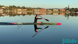 Basic paddling technique  paddlr [upl. by Niamjneb515]