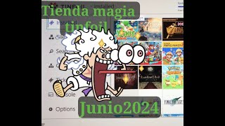 Nintendo switch magia Tinfoil junio 2024 tinfoil nintendoswitch [upl. by Yejus]