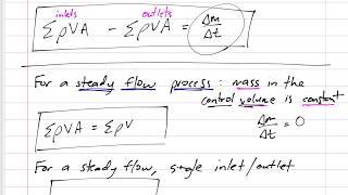 Thermodynamics  51 Mass and Energy of Control Volumes [upl. by Yelyac]