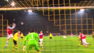 Borussia Dortmund 0  1 Arsenal  6112013 [upl. by Eetnuahs]